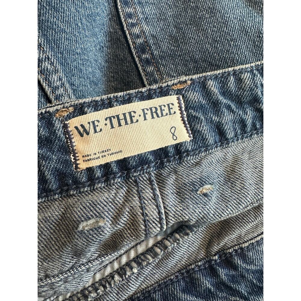Free People We the Free Come As You Are Denim Maxi Skirt Dark Indigo 8 - Picture 8 of 13